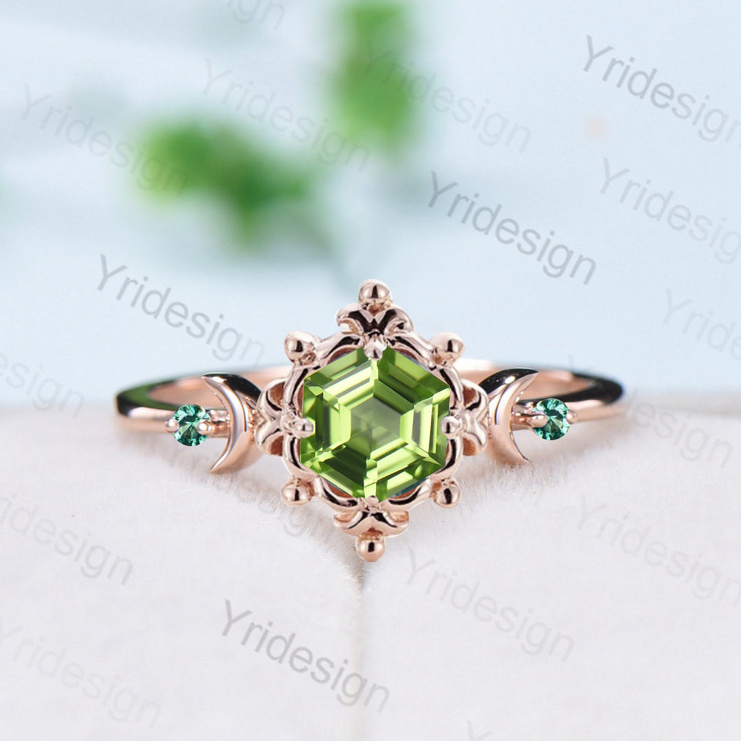 Your Complete Guide to the Peridot Engagement Ring