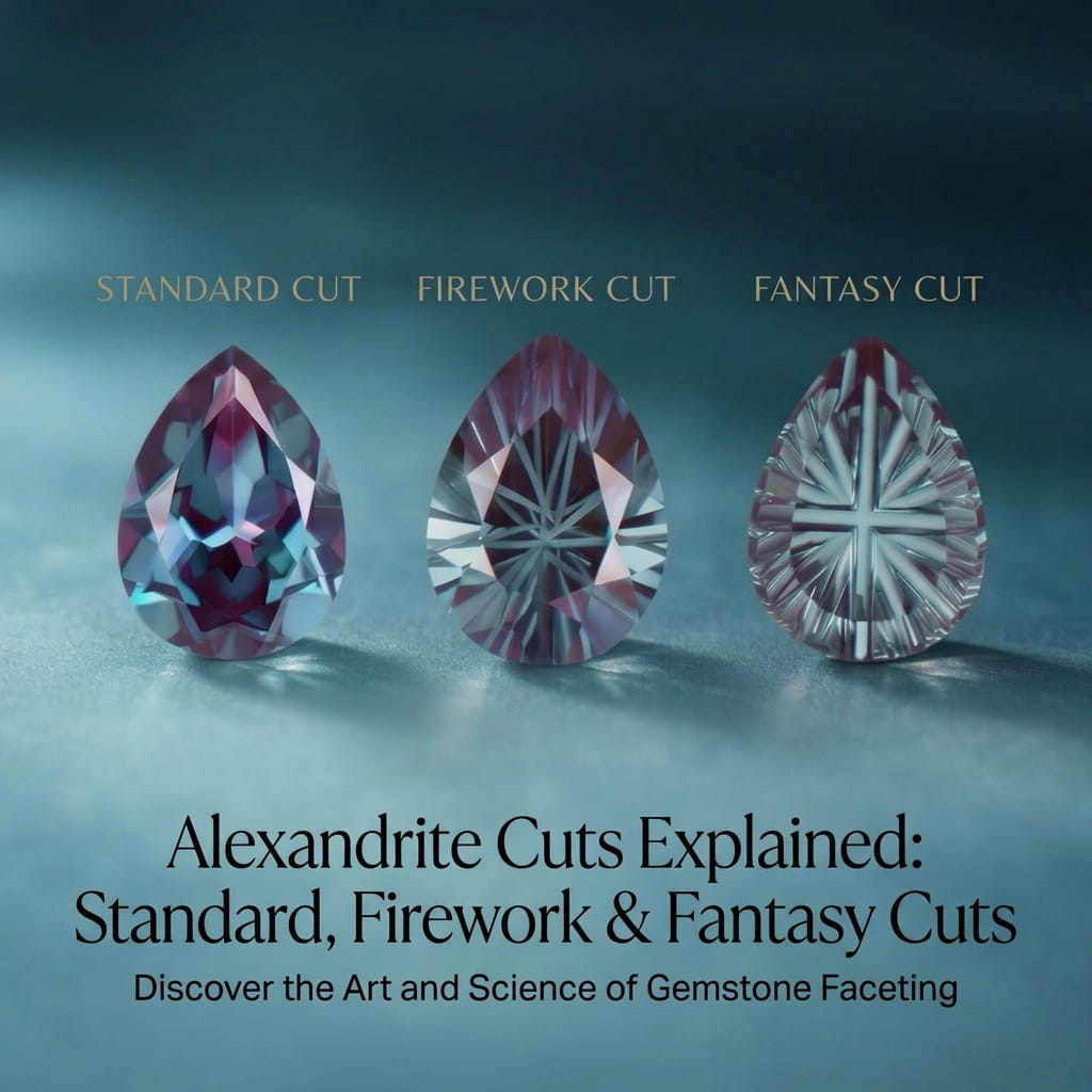 Alexandrite Cuts Explained: Standard, Firework; Fantasy Cuts