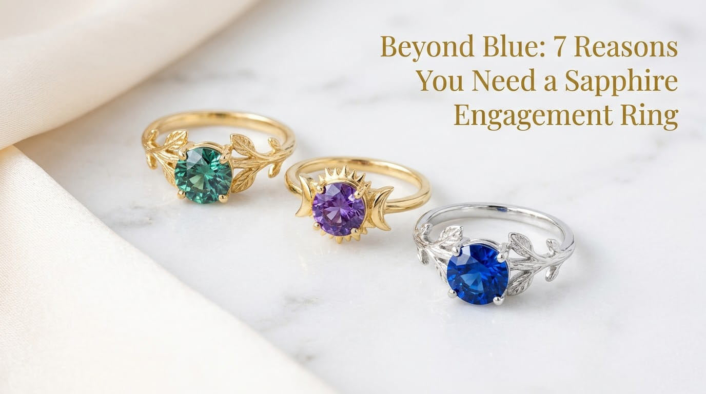7 Great Reasons to Choose a Penfine Sapphire Engagement Ring