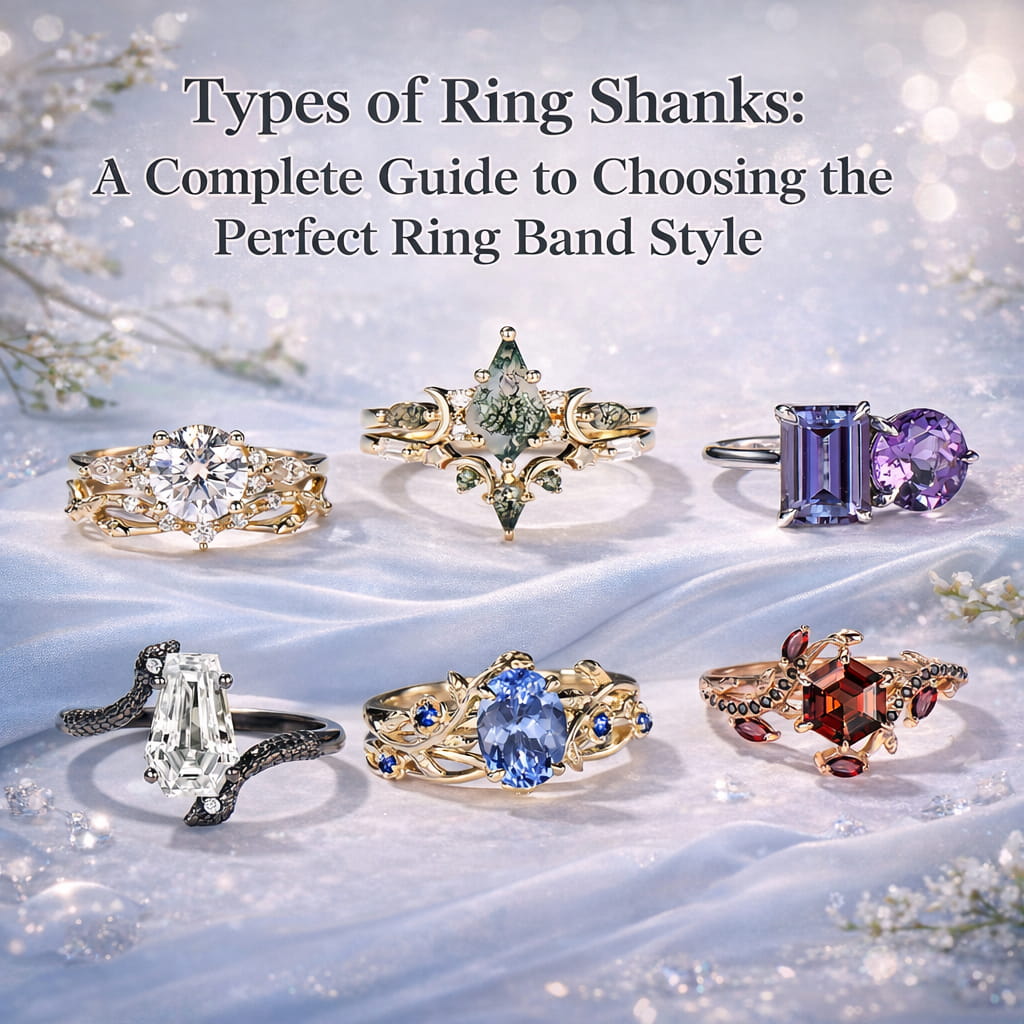 Types of Ring Shanks: A Complete Guide to Choosing the Perfect Ring Band Style