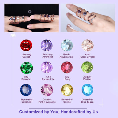 Celtic Knot Norse Viking Alexandrite Engagement Ring Set Unique Pear Alexandrite Wedding Ring,Curved Black Spinel Matching Band Bridal Sets - PENFINE