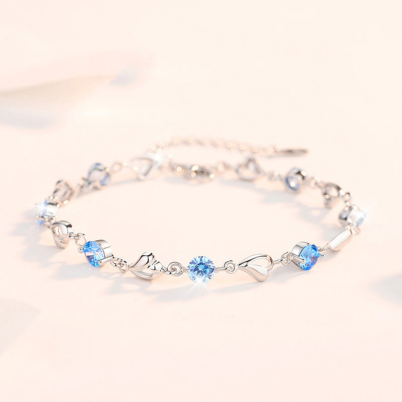 Heart of the Ocean Bracelet-Blue or White - PENFINE