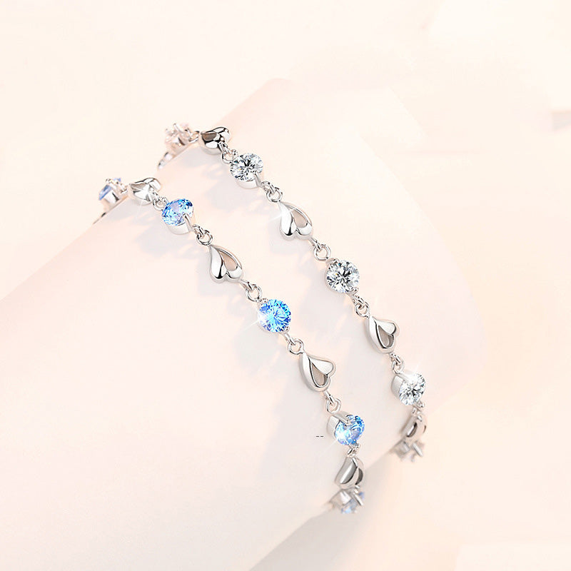 Heart of the Ocean Bracelet-Blue or White - PENFINE