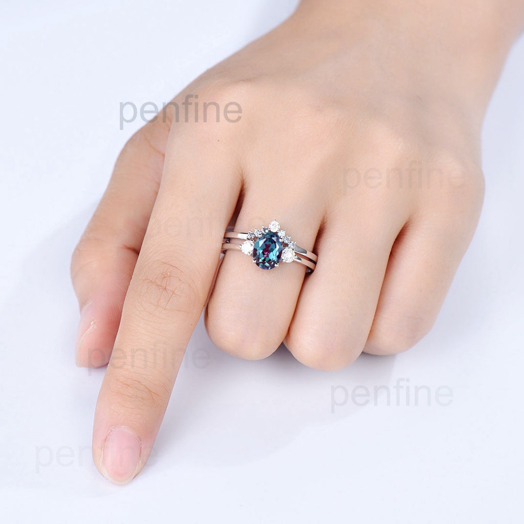 Aria diamond ring on sale oval