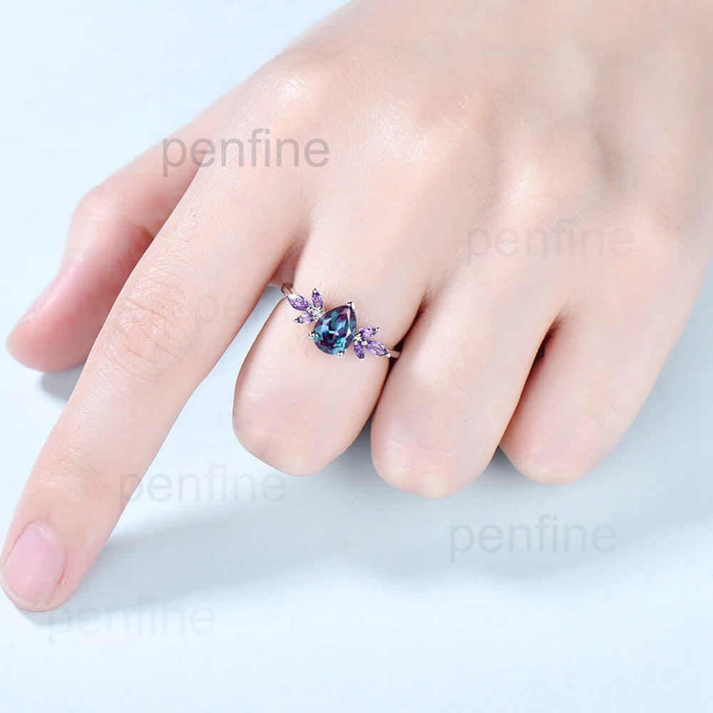 vintage alexandrite ring