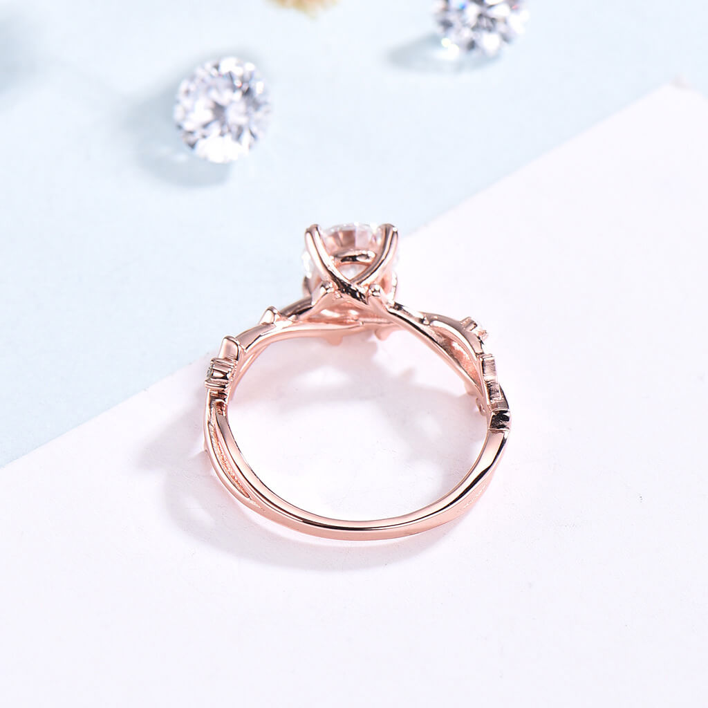 moissanite ring