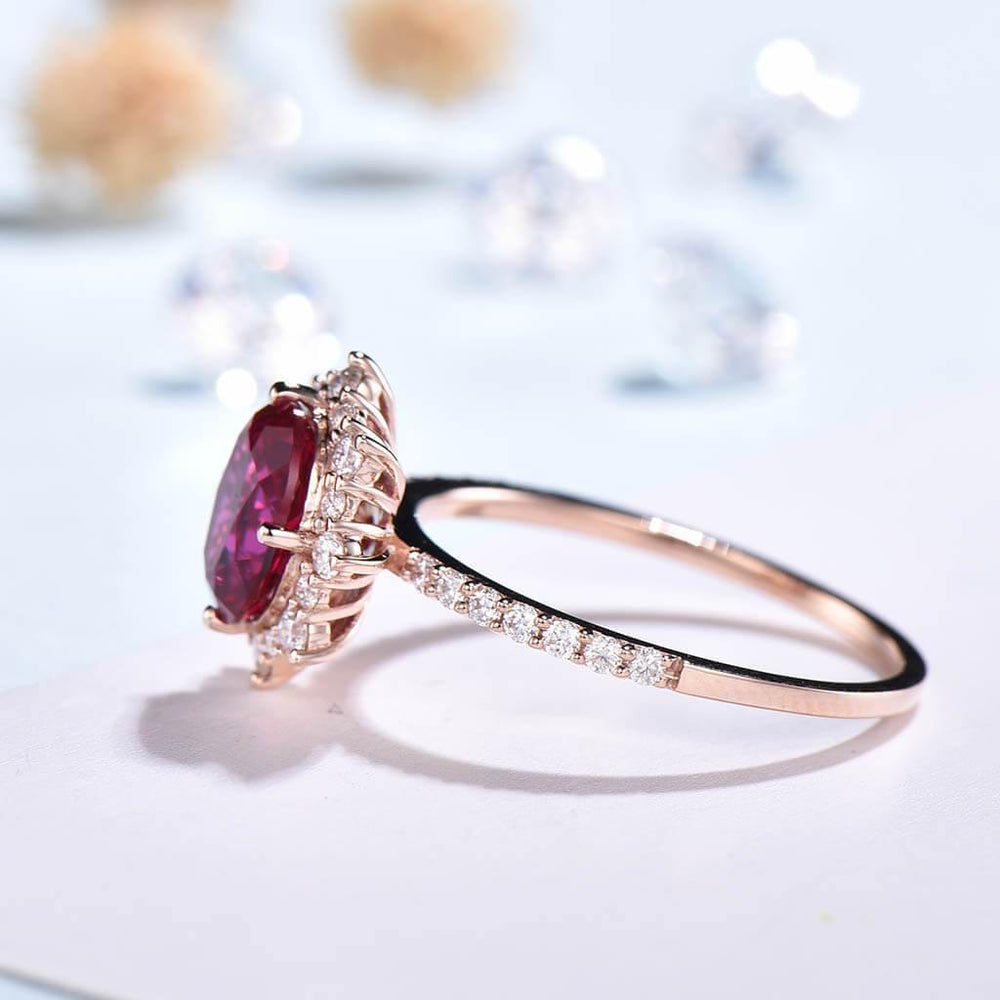 ruby wedding rings