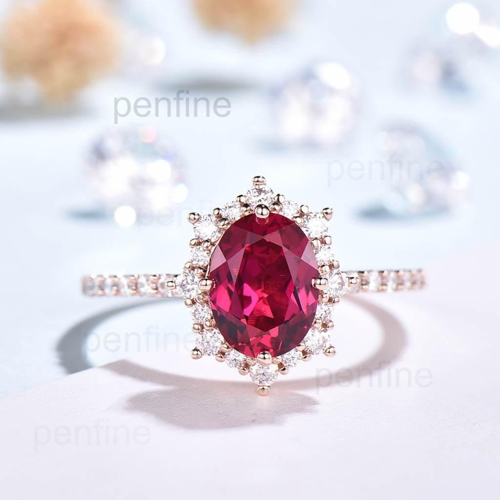 ruby rings for women