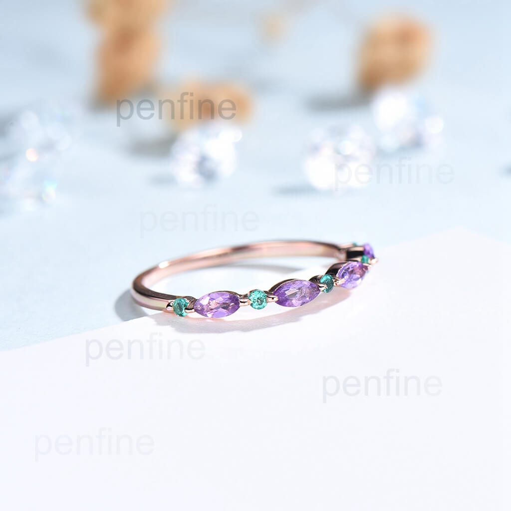 Amethyst,Peridot,Gerent Natural Gemstones Ring,925 Fine Silver Ring Women  For Ring Gift Ring at Rs 999/piece | 925 Sterling Silver Pendant in Jaipur  | ID: 2850391740855