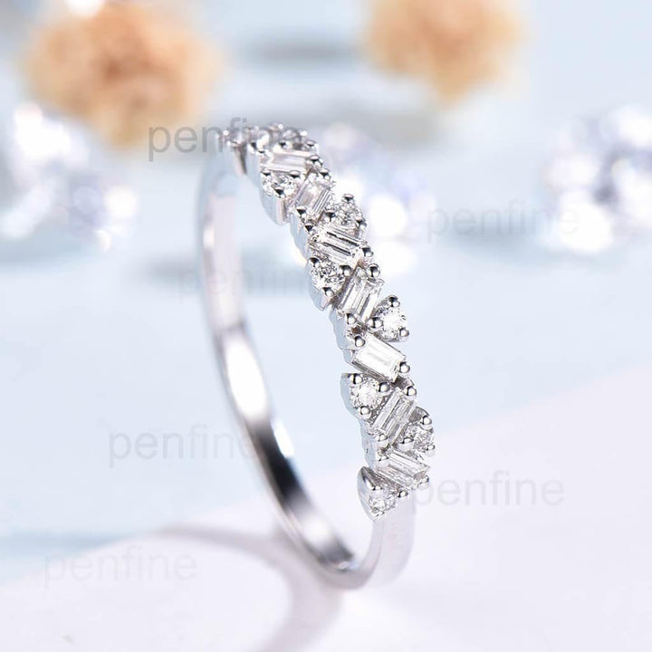 baguette eternity band