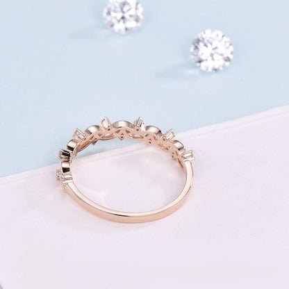 Unique Antique Vintage Kutta Diamond Wedding Ring - PENFINE