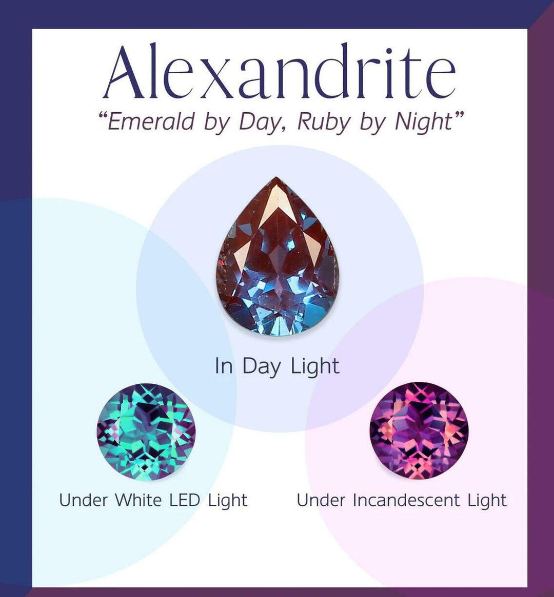 Leaf branch Alexandrite Ring Vintage Unique Coffin shaped Alexandrite engagement ring Solitaire Gold Natural inspired wedding ring for women - PENFINE