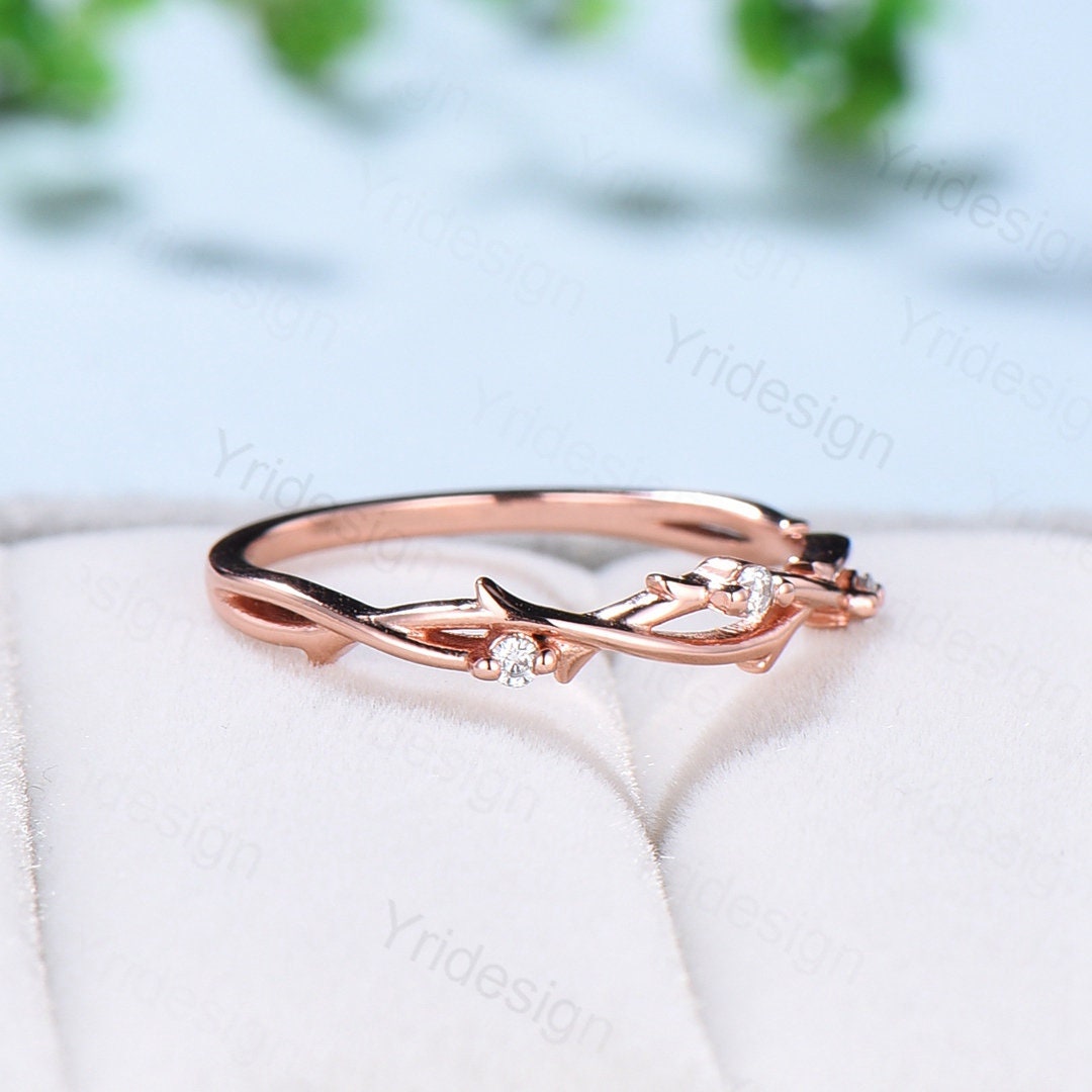 DiamondX Custom Solid 18K Gold Natural Emerald Diamond Wedding Band Classic  Ring - China Jewelry and Ring price | Made-in-China.com