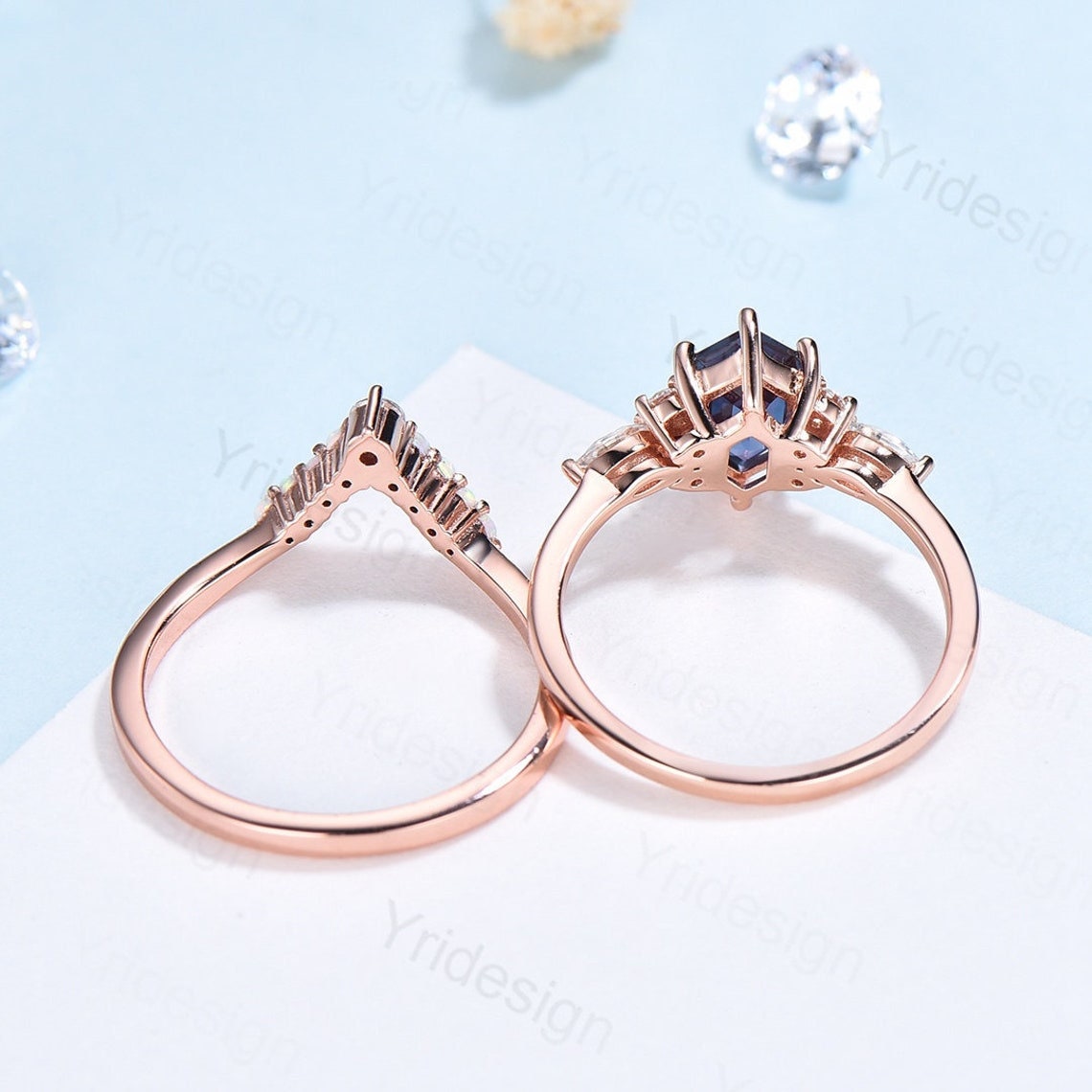 New Fashion female finger ring Accessories luxury jewelry Women's designer  rings Crystal unique 2 tone Gold color jewellery - AliExpress