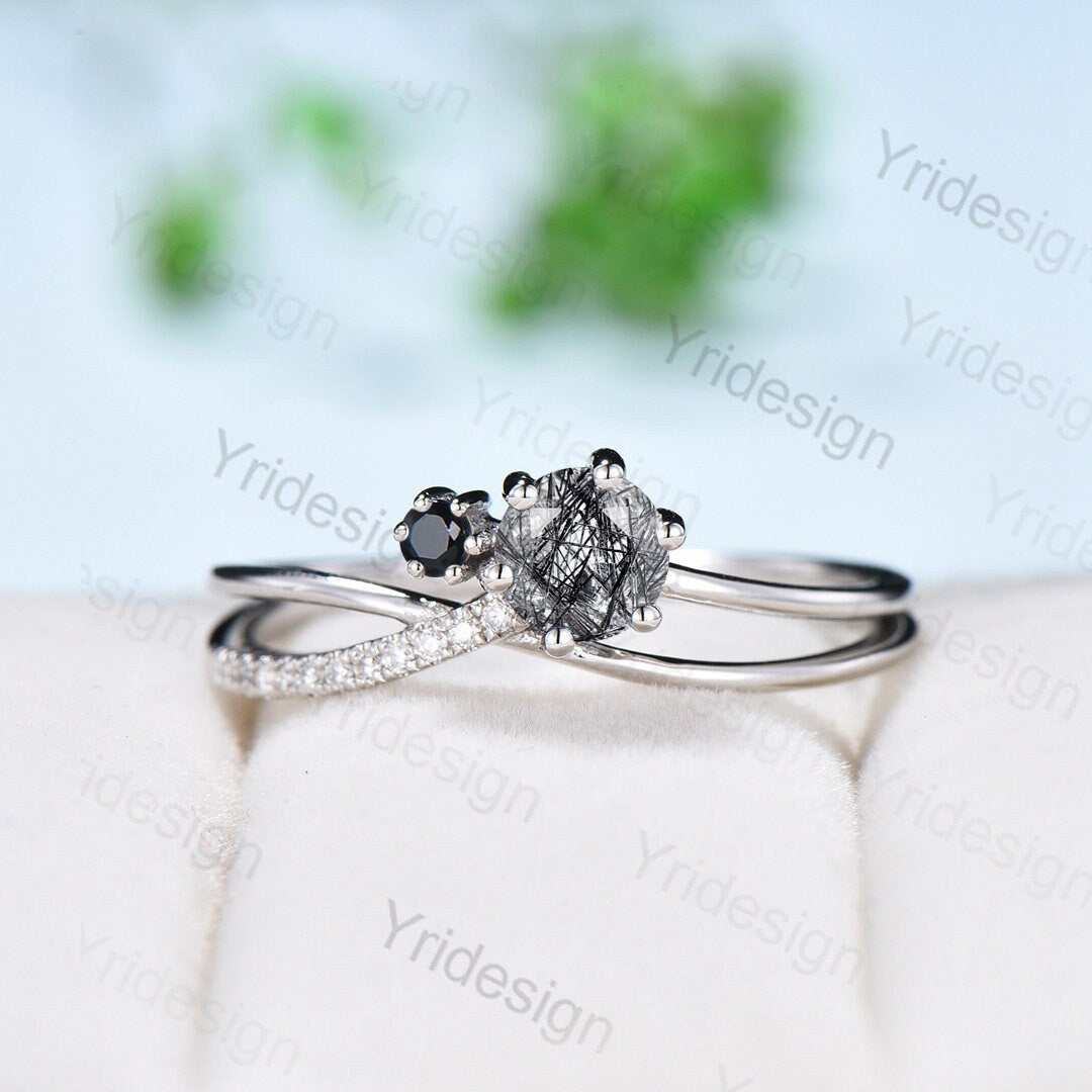 Buy Black Onyx Hydro Ring Black Stone Ring Gemstone Ring Weddingrings Rings  for Women Weddingjewelry Wedding Ring Boho Rings Online in India - Etsy