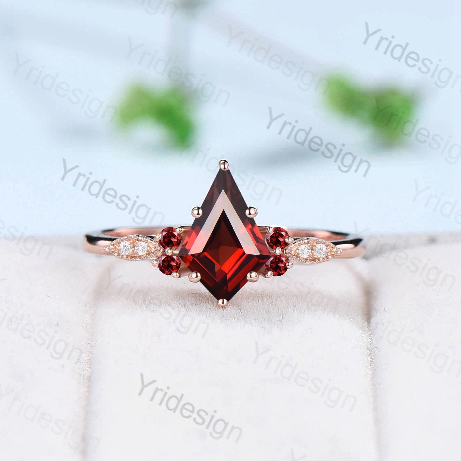 Rose garnet on sale