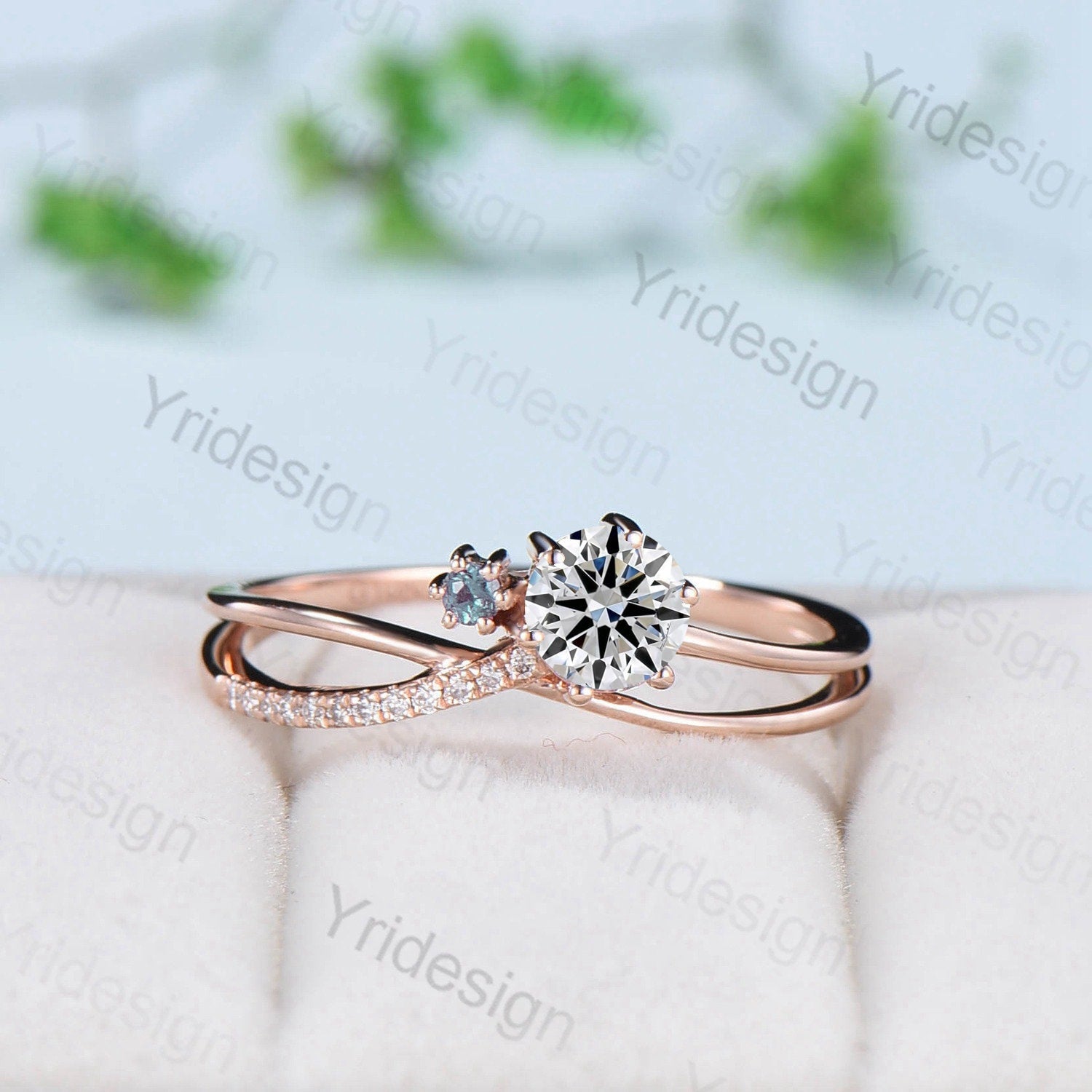 14K Gold Diamond Wedding Ring, Minimalist Diamond Cluster Ring ,Diamond  Cocktail Ring, Ring For Womens ,Diamond Wedding Bands, Stacking Ring
