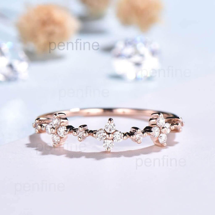 flower wedding ring